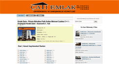 Desktop Screenshot of catiemlak.net