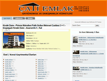 Tablet Screenshot of catiemlak.net